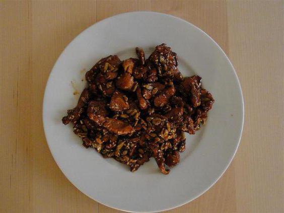 Vištienos filė sojos padaže keptuvės recepte 