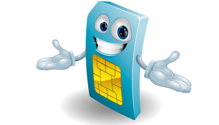 įrenginio SIM kortelės telefonas 